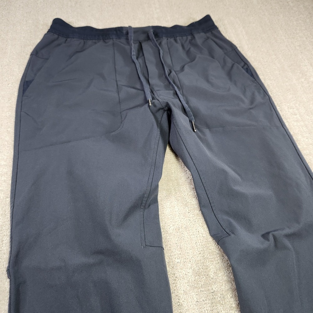 Lululemon Joggers Men Large ABC Warpstreme Gray Athleisure Regular Fit Stretch - Picture 2 of 10